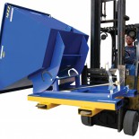 Fork Truck Side Dump Waste Bin